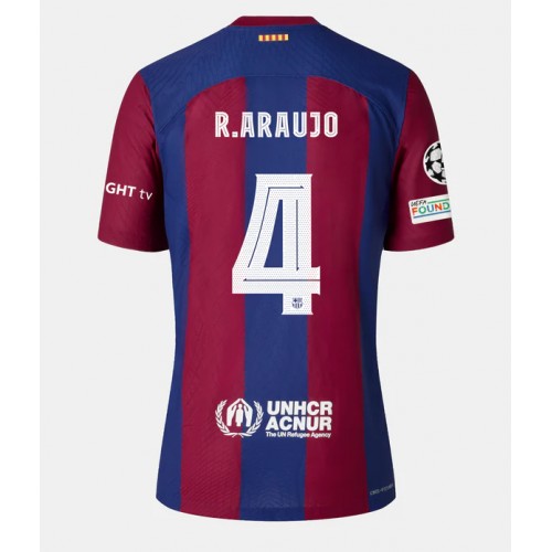 Barcelona Ronald Araujo #4 Domaci Dres za Ženska 2023-24 Kratak Rukav